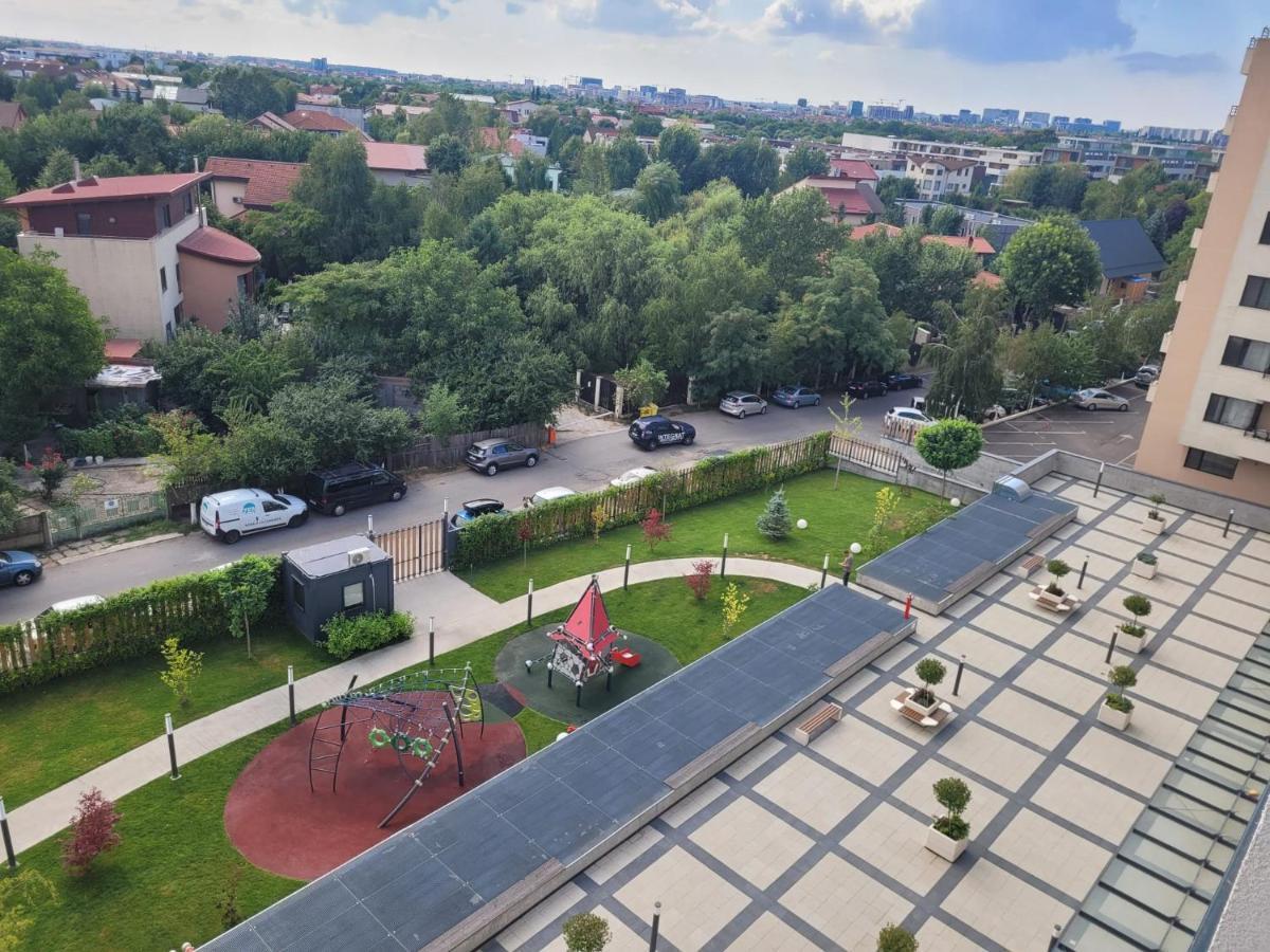 Apartment In Bucharest, Baneasa Green Area Bucareste Exterior foto